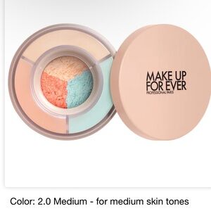 MAKE UP FOR EVER HD Skin Twist & Light Luminous Finishing Powder In 2 Medium